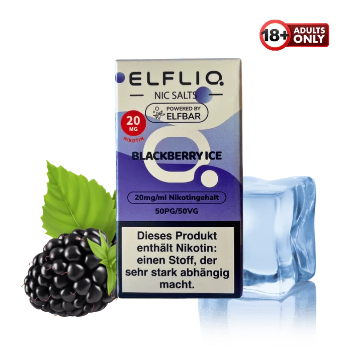Elfliq Nikotinsalz Liquid blackberry ice 20mg